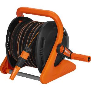 Kraft&Dele Стойка с градински маркуч 20m+2m 1/2" 67897 (KD2156)