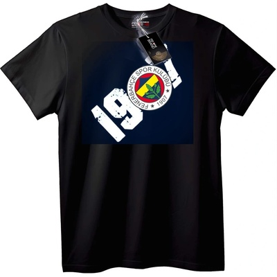 NOONEBRAND Тениска Fenerbahçe 1907 Спортен Клуб - S, Black
