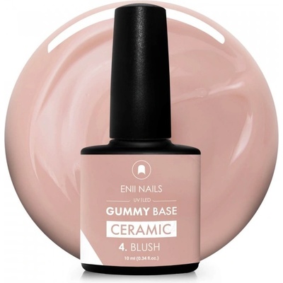 Enii Nails Gummy Base Ceramic 4 Blush 10 ml