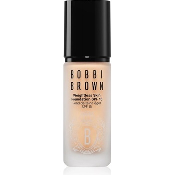 Bobbi Brown Weightless Skin Foundation SPF 15 Mini дълготраен матиращ фон дьо тен с хидратиращ ефект цвят Natural Tan 13ml
