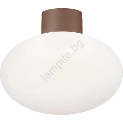 Ideal Lux - Външно таванно осветително тяло CLIO 1xE27/42W/230V IP44 кафяво (ID326795)