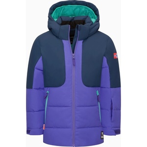 TROLLKIDS Детско ски яке Trollkids Girl's Rauland Jacket XT Ski jacket - Wisteria Purple / Mystic Blue - размер 128 (EU) (703-7234-0417)