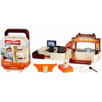 Efko IGRÁČEK Kuchař s kuchyní a doplňky