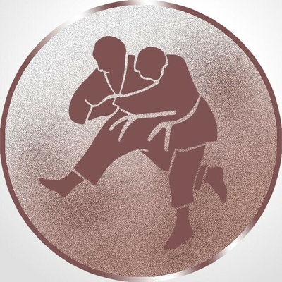 D1-8B/B Emblém pr.25mm judo bronz 2,5 cm
