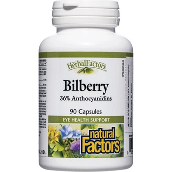 Image 1 of Natural Factors Bilberry 345 mg [90 капсули]