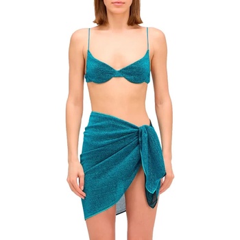 SUNDEK Lurex sarong - Blue (Bilberry)