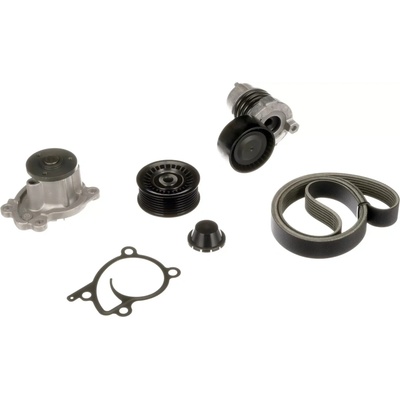 GATES Vodní pumpa klínového drážkového řemenu Micro-V® Kit GT KP17PK1570