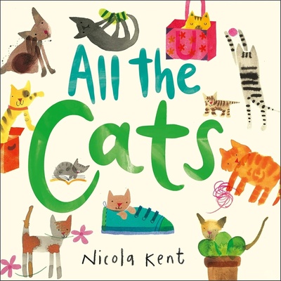 All the Cats kniha v angličtině pro malé děti milovníky koček