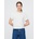 GAP Ленено кроп тениска GAP GAP | Byal | ЖЕНИ | XXS