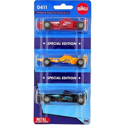 Siku Blister set závodní formule set 3 ks