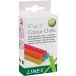 Linex Цветни тебешири за дъска CCHC (10) (100412202)