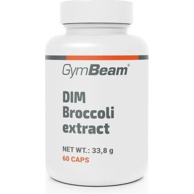 GymBeam Brokolicový extrakt 400 mg s 2 % DIM 60 kapslí