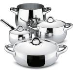 Alessi Комплект тенджери MAMI, 7 бр. , неръждаема стомана, Alessi (ALSG100S7)