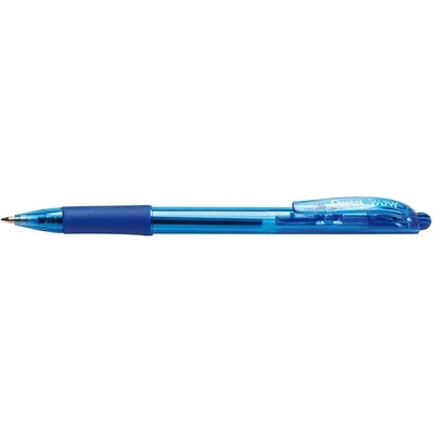 Pentel Бутонна химикалка 0, 35 mm, bk417-c pentel wow, син цвят на мастилото (BK417-C)