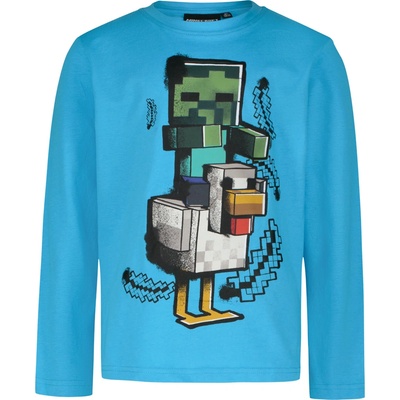 Minecraft Блуза с дълъг ръкав Minecraft Chicken Jokey, размер 140 (GC-MNCT-168_140)