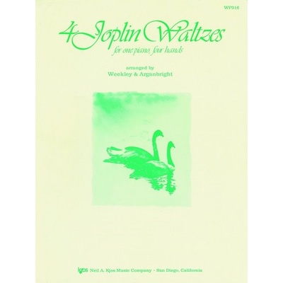 4 Joplin Waltzes od Scott Joplin