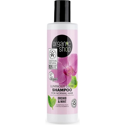 Organic Shop Шампоан за блясък Orchid & Mint, 280 ml