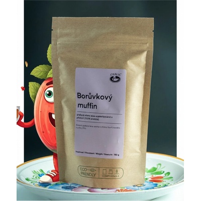 Oxalis Borůvkový muffin káva aromatizovaná mletá 150 g