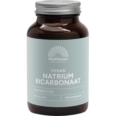 Mattisson Healthstyle Натриев бикарбонат - Електролитен и алкално-киселинен баланс, 800 mg, 120 капсули (MT2022)