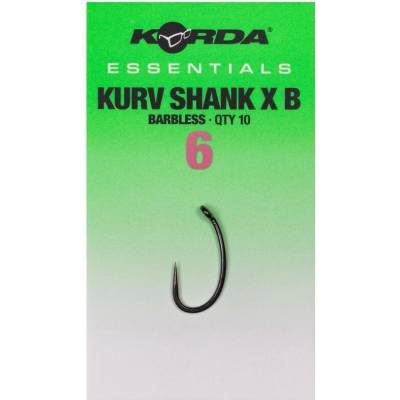 Korda Háčky Essentials Kurv X Barbless 10ks Vel. 6