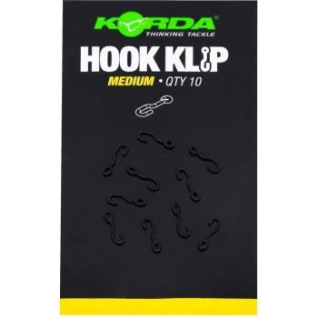 Korda klip na návazce hook klip medium 10 ks