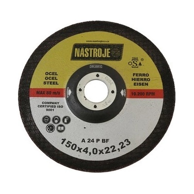 Nástroje cz Kotouč brusný 150 x 4,0 x 22 mm IM-1-150-4,0