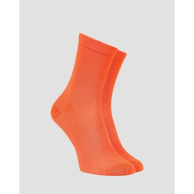 Poc Cyklistické ponožky Cadence Road Socks Oranžové