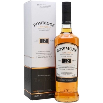 Bowmore Islay Single Malt 12y 40% 0,7 l (kartón)