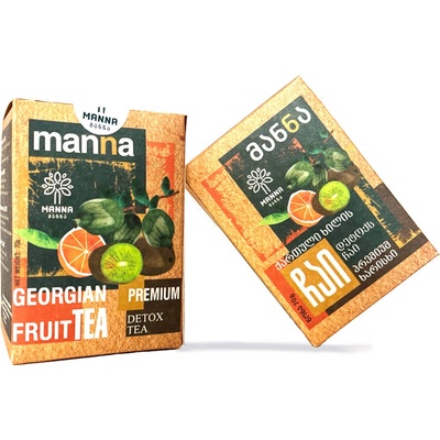 Manna Gruzínský premium ovocný čaj Exotic detox sypaný 70 g