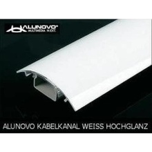 Hliníková elektroinstalační lišta Alunovo HW90-050, 500 x 80 x 20 mm