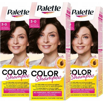 Palette Color Šampon 341 Čokoláda 24ml x 3