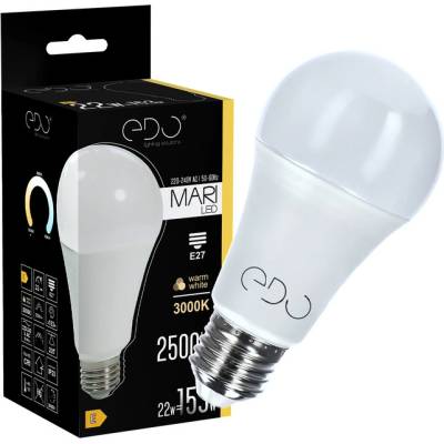 Edo Solutions MARI LED žárovka E27 22W 3000K warm WW 2500lm