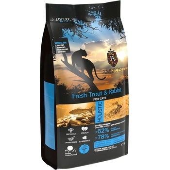 AMBROSIA Senior, Light & Sterilized Cat, Fresh Trout & Rabbit 1, 5 кг