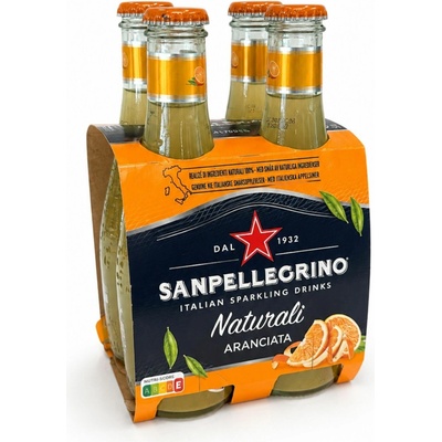 San Pellegrino pomaranč 4 x 200 ml