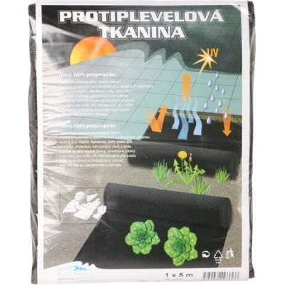 Milmar TKANÁ PP TEXTILIE ČERNÁ 90 g / m2 1 x 5 m