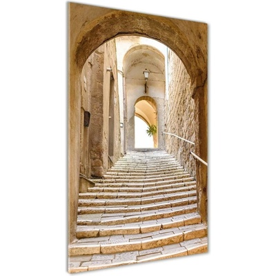 Vertikálny foto obraz fotografie na skle Úzke uličky 50x100 cm