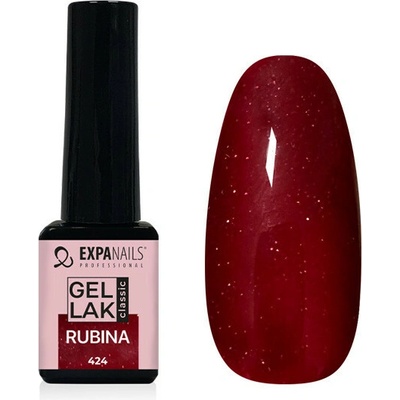 Expa Nails Gel lak Rubina třpyt 5 ml