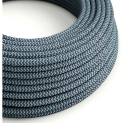 Crative Cables RZ25 Šedý kámen a 3x0,75mm² oceán 1 m