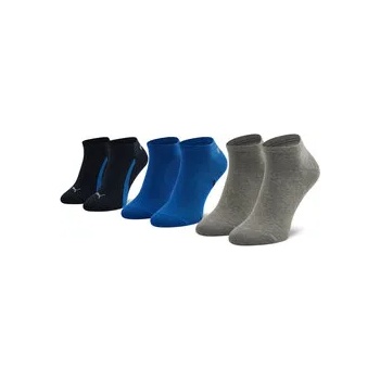 PUMA Комплект 3 чифта къси чорапи унисекс 907951 03 Черен (907951 03)