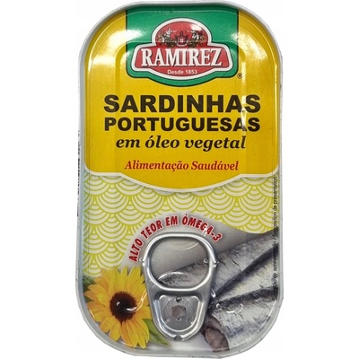 Ramirez Portugalské sardinky v rastlinnom oleji 125 g