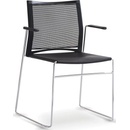 RIM Mesh židle s chromovými područkami WEB 950.110