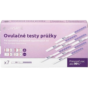 Livsane Ovulačný test prúžky 7 ks