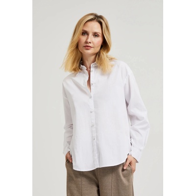 Moodo Бяла дамска риза Moodo | Byal | ЖЕНИ | XXL