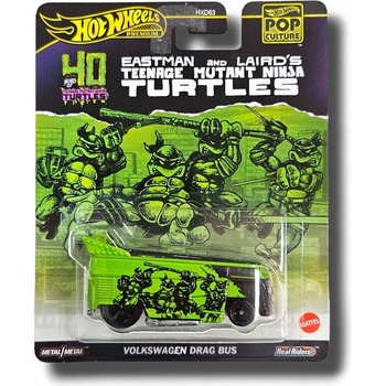 VW Drag Bus Mutant Ninja Turtles Hot Wheels Premium 1:64