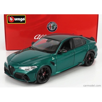 Bburago Alfa Romeo Giulia Gta 2020 Verde Montreal Green Met 1:18