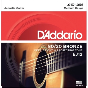 D'Addario EJ12 Струни за акустична китара (EJ12)
