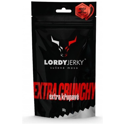 LORDYJerky Hovädzie sušené mäso PIKANT 50 g
