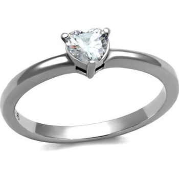 Šperky4U ocelový prsten se srdíčkem AL 0027