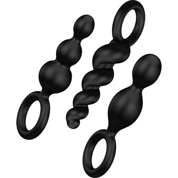 Satisfyer Booty Call Black 3 pack