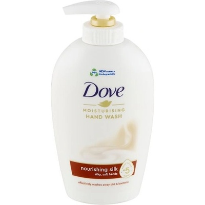 Dove Supreme Fine Silk krémové tekuté mýdlo dávkovač 250 ml